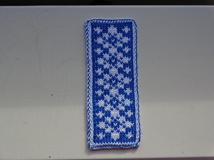 Bookmark Delfter Blue/Lesezeichen Delfter Blau