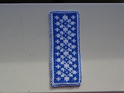 Bookmark Delfter Blue/Lesezeichen Delfter Blau