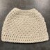 Messy Bun Seed Stitch Beanie