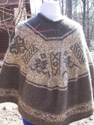 Love Norway poncho