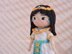 Queen Cleopatra. Knitting Doll Pattern.