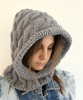 Cable Knit Balaclava