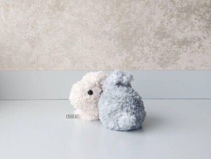 Bear the Fluffy Bunny Crochet Pattern