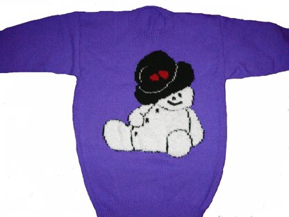 Cute Christmas Snowman Jumper