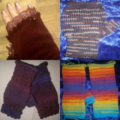 The Canny Mitts Fingerless Mitts Collection
