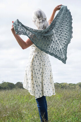 Oroshi Shawl in Berroco Remix Light - 386-4 - Downloadable PDF