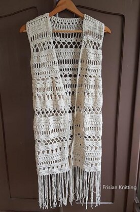 Boho sale vest crochet