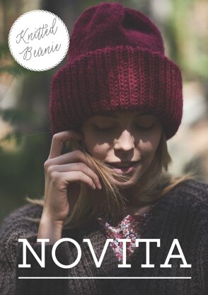 Knitted Beanie in Novita Natura - Downloadable PDF