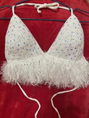 Ice Queen Party or Beach Bra