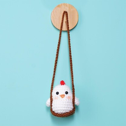 Swinging Chick Car Hanging