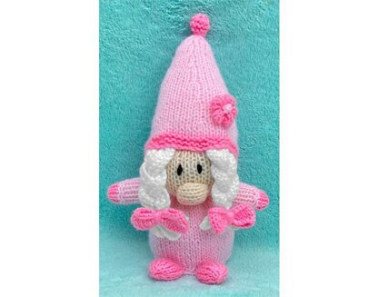 Baby Girl Pink Gonk choc orange cover / toy