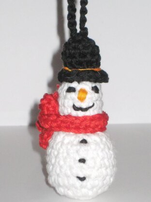 Snowman Christmas ornament