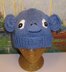 Blue Monkey Beanie Animal Hat