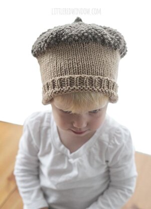 Fall Acorn Hat