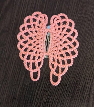 Angel Wings Hair Clip English-US