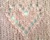 Alpaca Lace Hearts Triangle Scarf