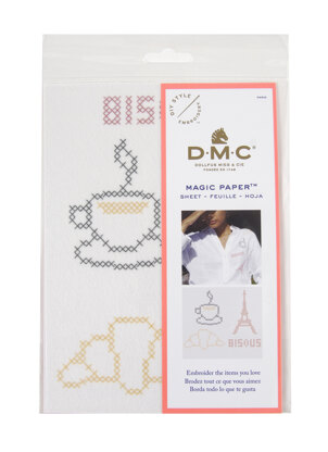 DMC Magic Paper Paris Cross Stitch Sheet