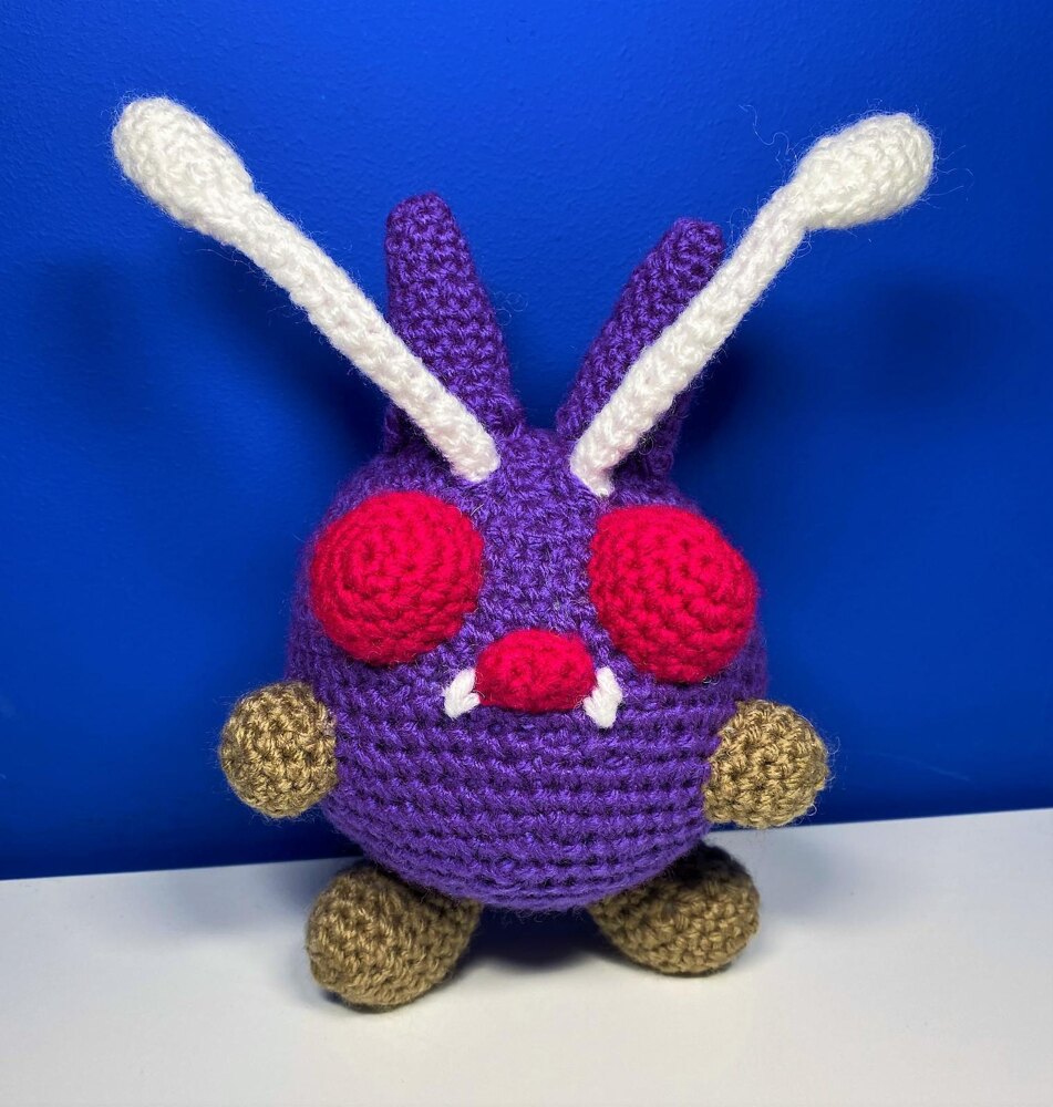 Pok mon Venonat Crochet pattern by Teenie Crochets LoveCrafts