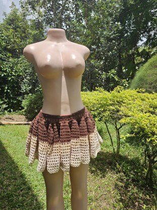 Crochet skirt