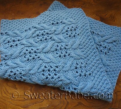 #167 Simply Divine Baby Blanket