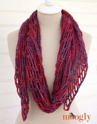 Artfully Simple Angled Scarf