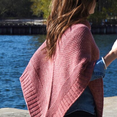 Purl Dust Poncho