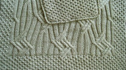 Warm Bar Harbor Pocket Shawl