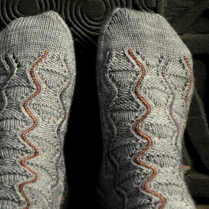 Meander - knitting pattern