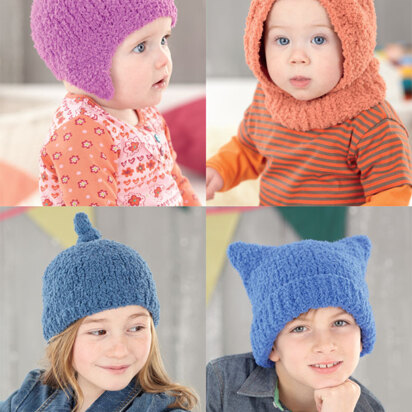 Hats in Sirdar Snuggly Snowflake Chunky - 4594 - Downloadable PDF