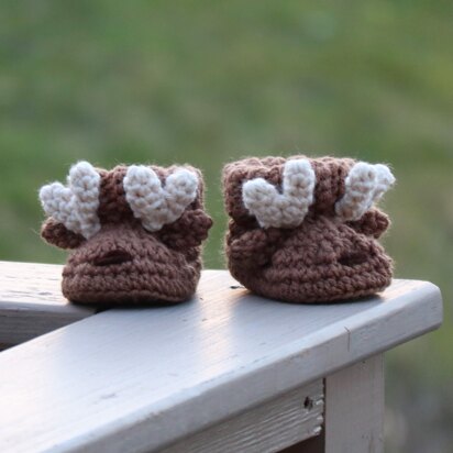 Deer Baby Booties Slippers