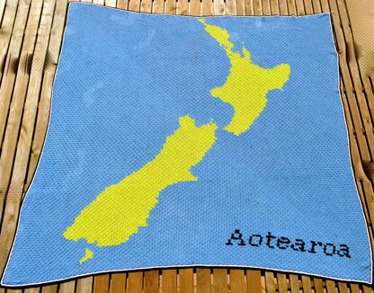 Aotearoa C2C Bedspread