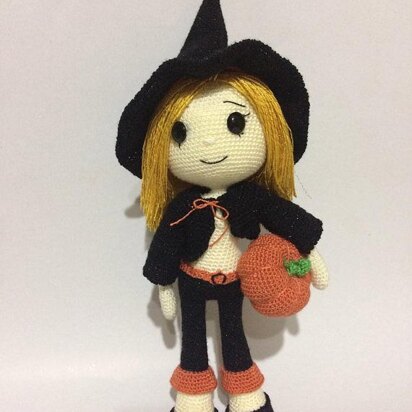 Cute Witch Wendy Amigurumi