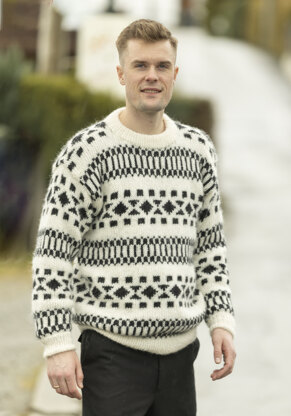 Stokki Sweater in Viking Of Norway - UK-2316-32 - Downloadable PDF