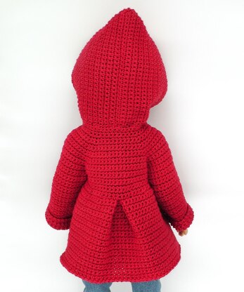 GOTZ/DaF 18" Doll Pixie Hood Jacket
