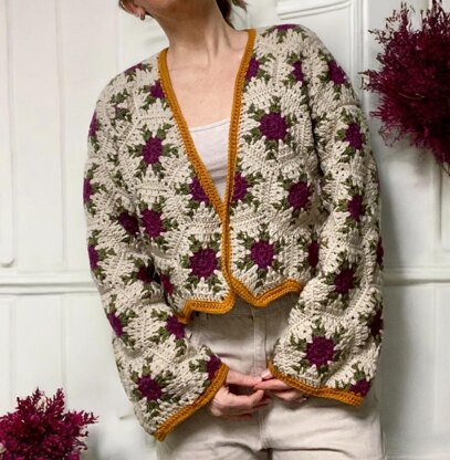 Thistle Hex Cardigan