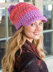 Mix It Brimmed Hat in Red Heart Mixology Swirl and Solids - LW4917 - Downloadable PDF