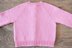 Pink Raglan  Baby Cardigan