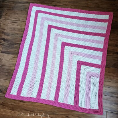 Bubblegum Kisses Baby Blanket