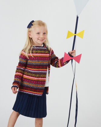 Spela Cardigan - Knitting Pattern For Kids in Millamia MillaMia Naturally Soft Merino