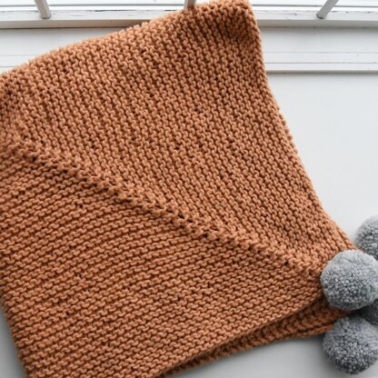 Popple Square Throw Blanket
