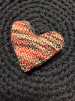 knitted hearts