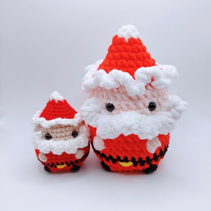 Santa Claus Crochet Amigurumi Pattern