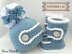 Baby Boy Set Knitted Baby Hat Baby Shoes