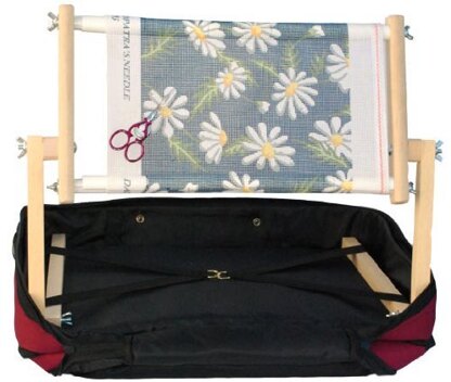 Siesta Frames 15in Lapman Frame with Burgundy Bag