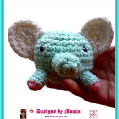 Crochet Elephant Pattern Amigurumi Animal