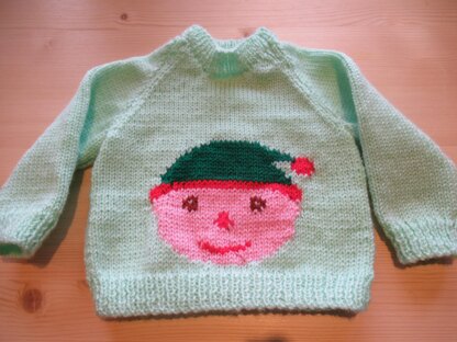 Baby Shelf Elf Jumper