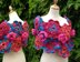 Rose and Flower Motif Crochet Wrap