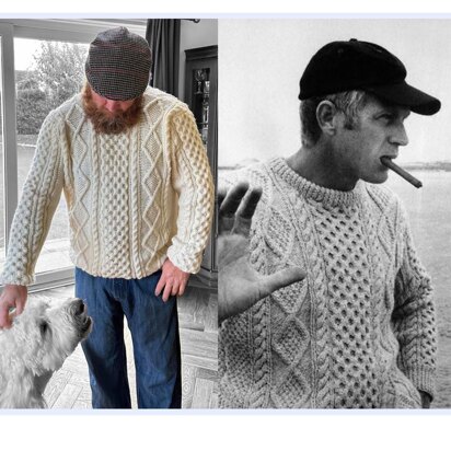 The Steve McQueen Aran Jumper