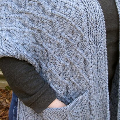 Warm Newberry Pocket Shawl