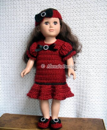 Holiday Doll Outfit